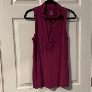 Torrid Women's Zip-Up Tank Top - Magenta